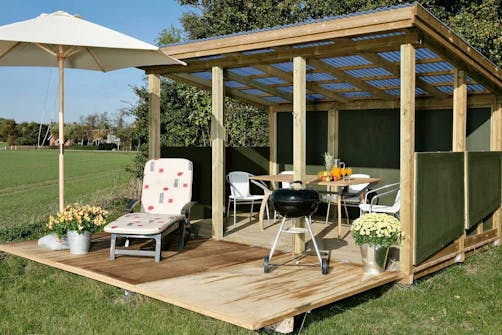 Stolpesko til haveterrasser Stolpesko til haveterrasser